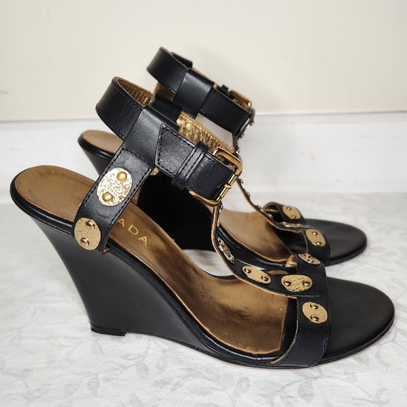 90s Escada Mediterranean Sandals - Picture 4 of 14